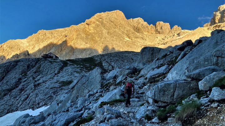 Escursione al Rifugio Franchetti- Ghiacciaio del Calderone - Trekkinguide