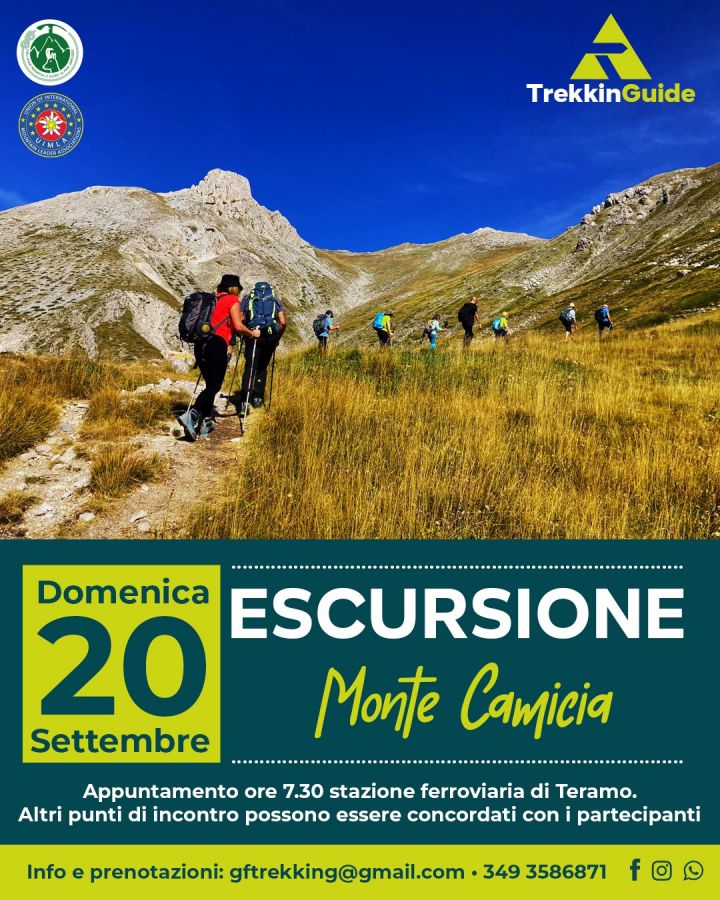 Escursione  al  Monte Camicia - Trekkinguide