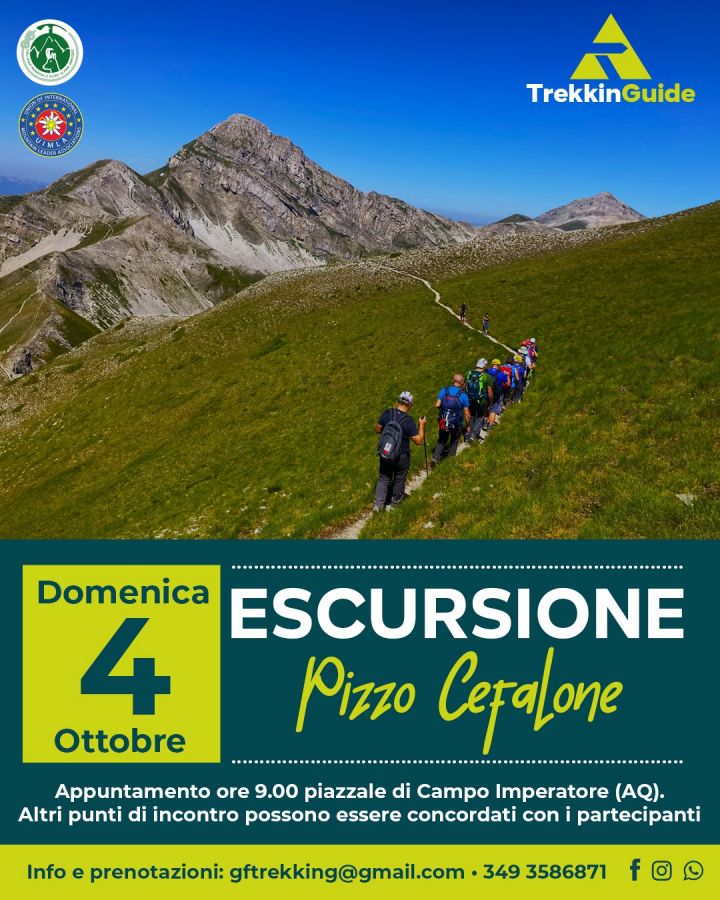 Escursione a  Pizzo Cefalone - Trekkinguide